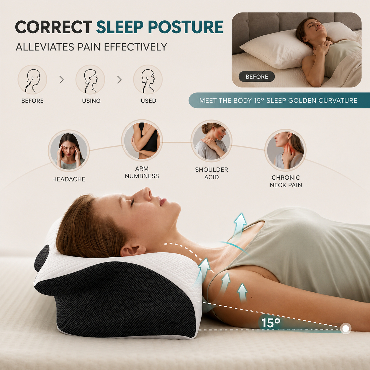 NOMIS Align™ Pillow.